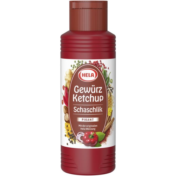 Hela Gewürzketchup Schaschlik 300ml-4027400148503