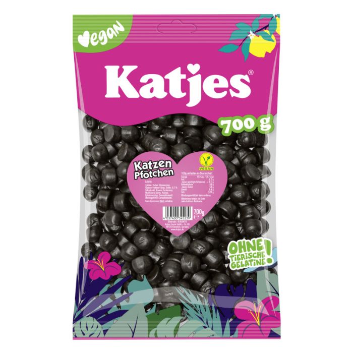 Katjes Katzen Pfötchen 700 g-4037400345239