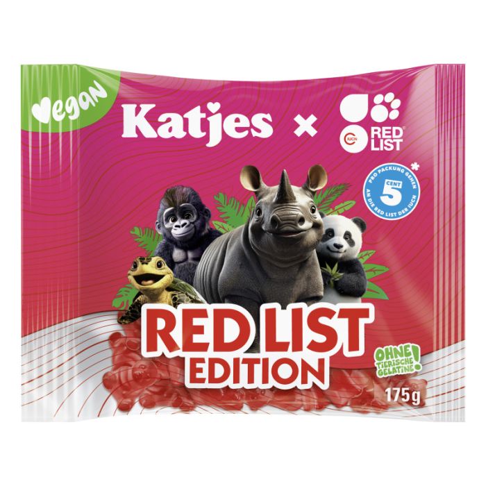 Katjes Red List Edition 175g-4037400345628