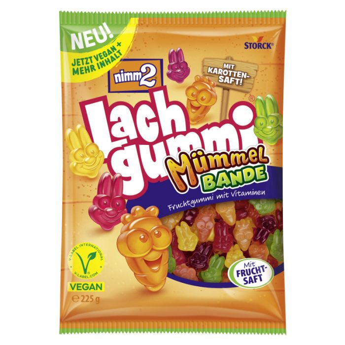 nimm2 Lachgummi Mümmelbande 225g-4014400932034