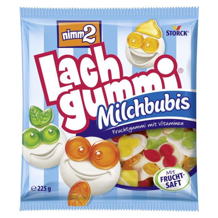 nimm2 Lachgummi Milchbubis 225g-4014400936414