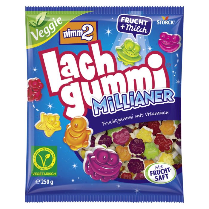 nimm2 Lachgummi Millianer 250g-4014400936476