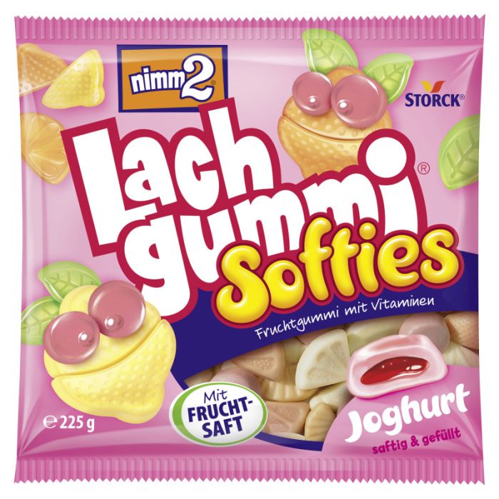 nimm2 Lachgummi Softies Joghurt 225g-4014400936544