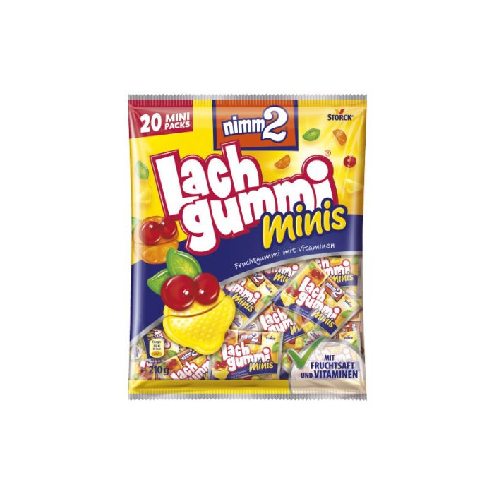 nimm2 Lachgummi Minis  258g-4014400937091
