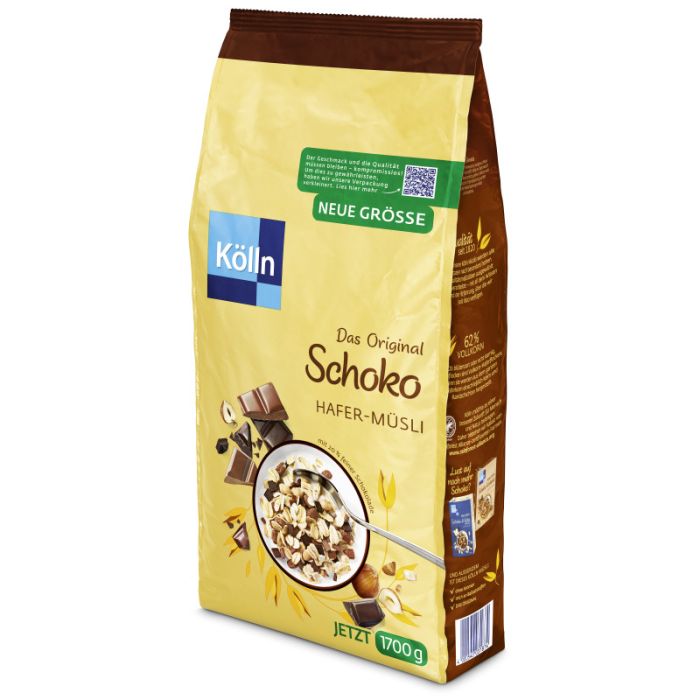Kölln Schoko Hafer-Müsli 1700g mit 20 % feiner Schokolade-4000540031874