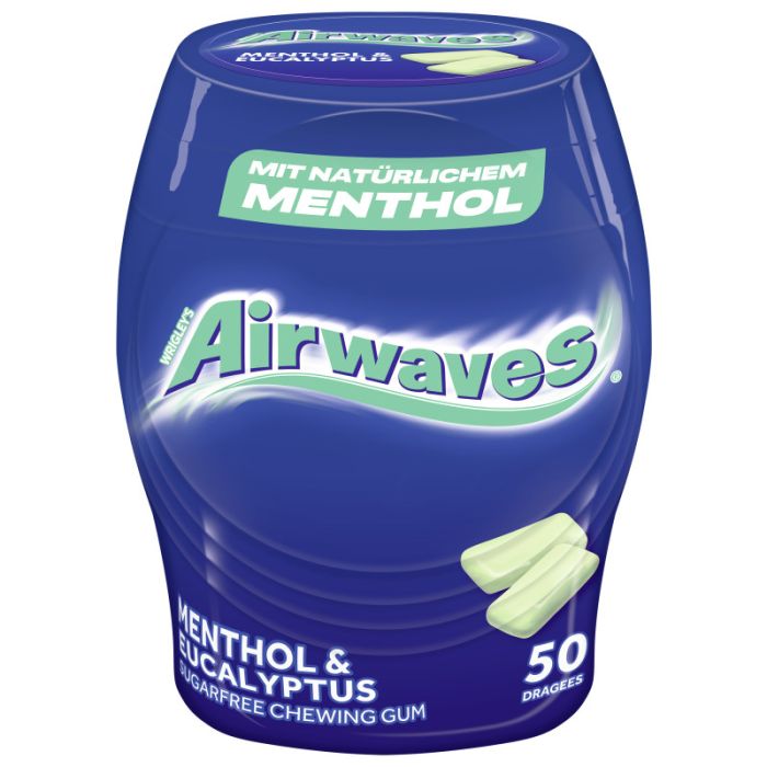 AIRWAVES® Dose Menthol & Eucalyptus 50 Dragees = 70g-4009900580533