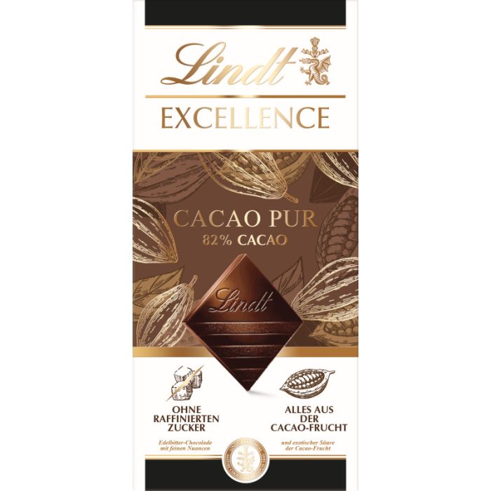 Lindt EXCELLENCE Cacao Pur 50g-3046920020886