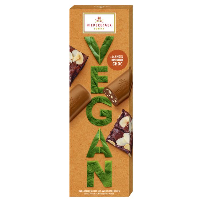 Niederegger VEGAN Typ »Mandel Brownie Choc« 100g-4000161010326