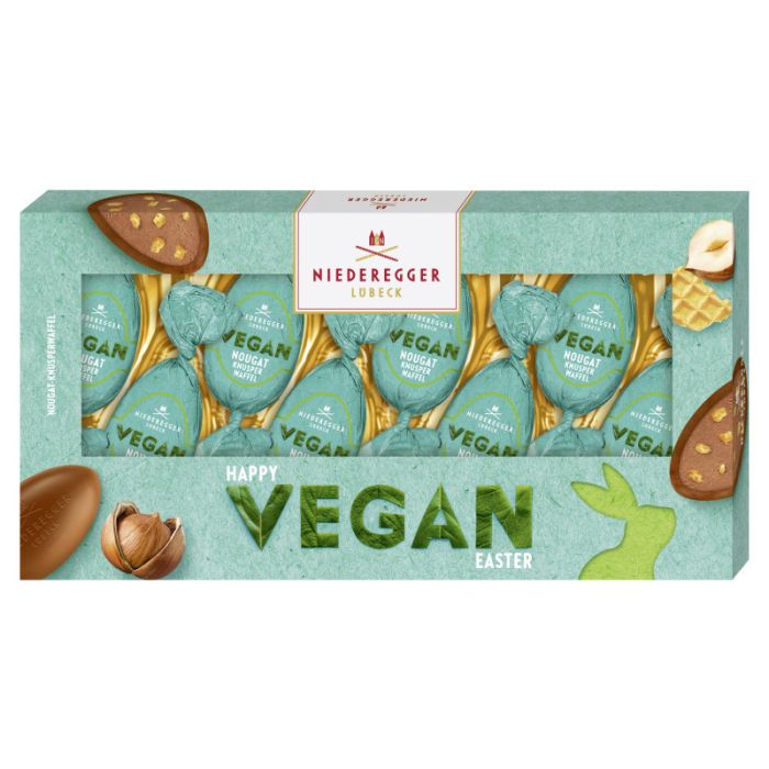 Niederegger VEGAN Nougat Eier »Knusper Waffel« 100g-4000161010562