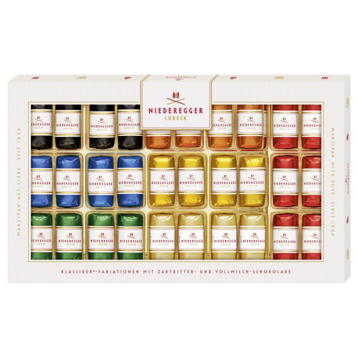 Niederegger Marzipan Klassiker®-Variationen, 7-fach sortiert 375g-4000161110293