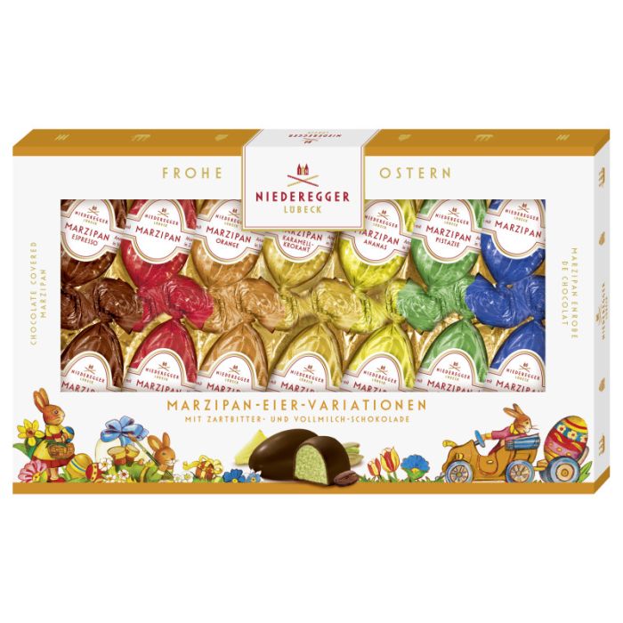 Niederegger Marzipan Eier Variationen 7-fach sortiert 175g-4000161600343