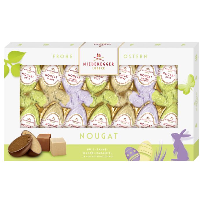 Niederegger Nougat Eier Variationen, 3-fach sortiert 175g-4000161630333
