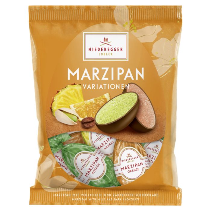 Niederegger Marzipan Eier Variationen im Beutel 87g-4000161670247
