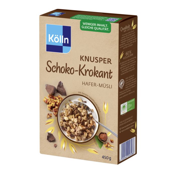 Kölln Müsli Knusper Schoko-Krokant 450g-4000540053586