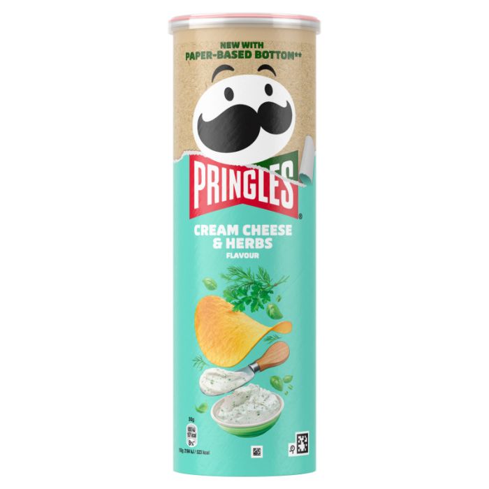 Pringles Cream Cheese & Herbs 165g-5053990182862