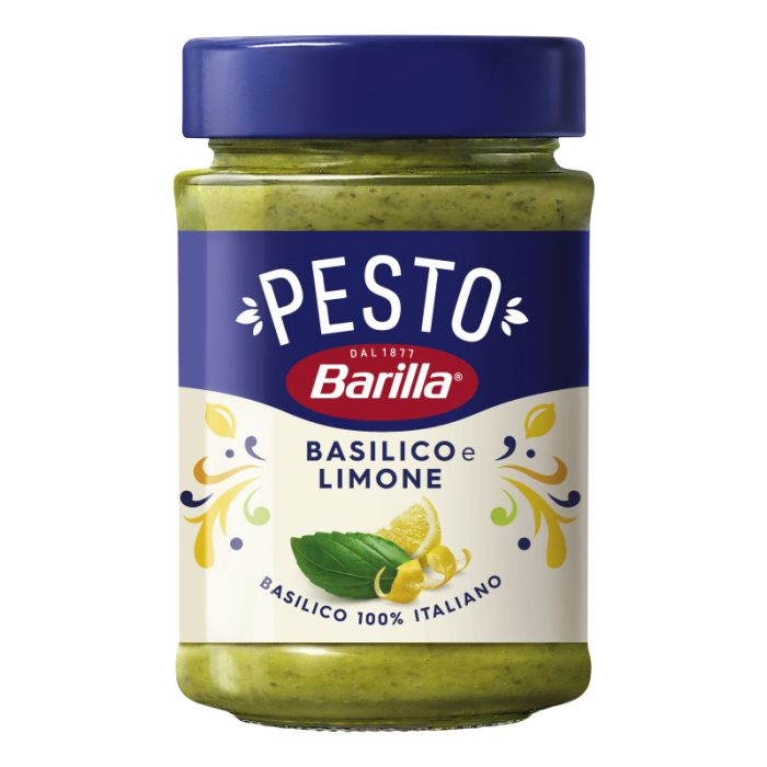 Barilla  Pesto Basilico Limone 190g-8076809582643