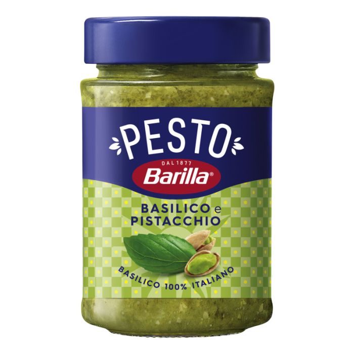 Barilla Pesto Basilico e Pistacchio 190g-8076809581868