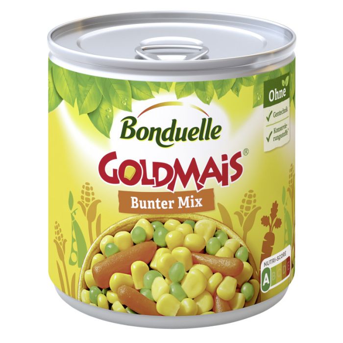 Bonduelle Goldmais Bunter Mix 400G-3083680685535