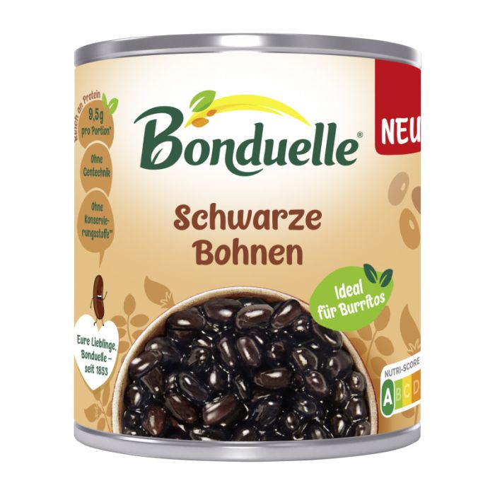 Bonduelle Schwarze Bohnen 200g-3083681025590