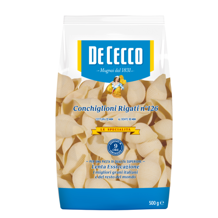 De Cecco Conchiglioni Rigati 500g-8001250121264