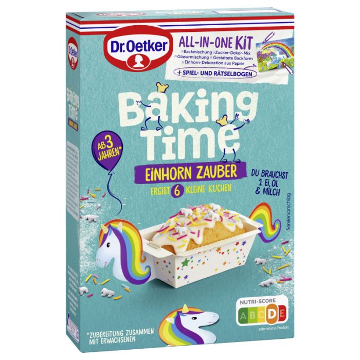 Dr. Oetker Baking Time Einhorn Zauber 300g-4000521037581