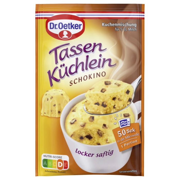 Dr. Oetker Tassenküchlein Schokino 50g-4000521017163
