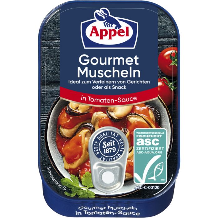 Appel ASC Muscheln Tomaten-Sauce 100g-4020500977233