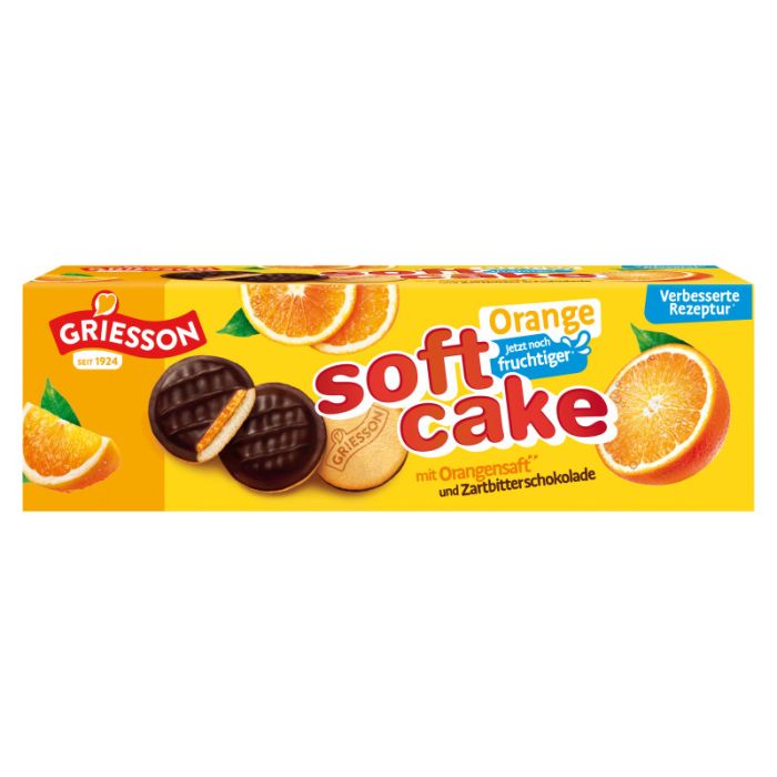 Griesson Soft Cake Orange Zartbitter 150g-4001518117842