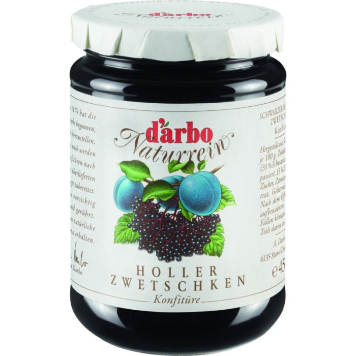 Darbo Naturrein Holler Zwetschke 450g-9001432037474