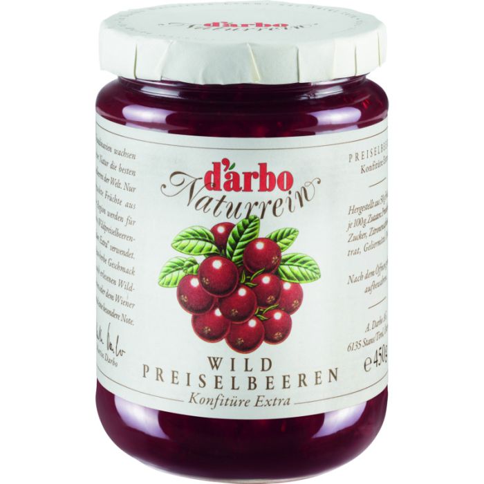 DARBO NATURR WILSPREISELBEERE 450G-9001432016165