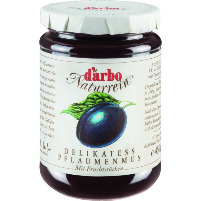 DARBO NATURREIN PFLAUMENMUS. 450G-9001432002366