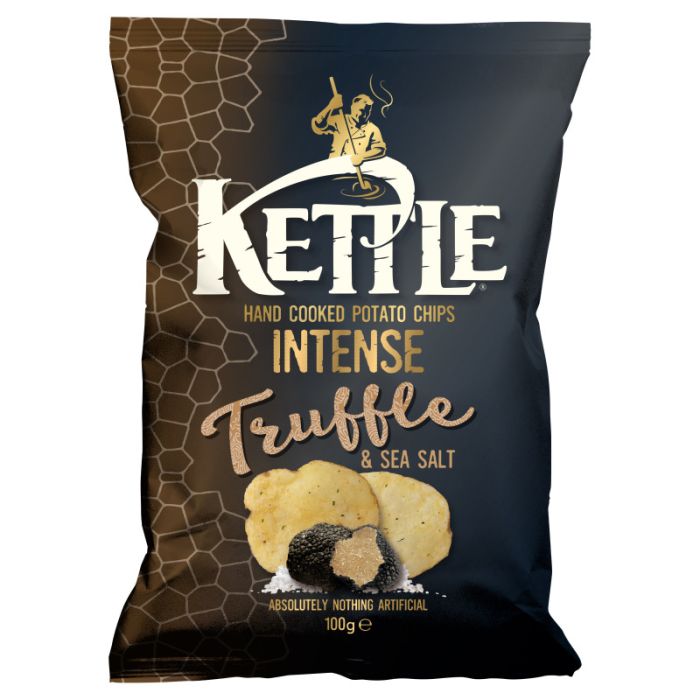 KETTLE CHIPS INTENSE Truffle & Sea Salt 100g-8718781204082