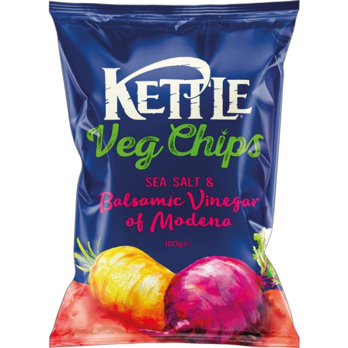 KETTLE CHIPS VEGET. BALSAM. VINEGAR 100G-5017764900458
