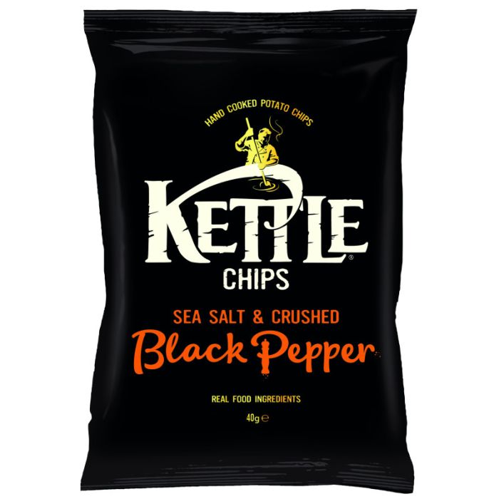 KETTLE Sea Salt & Crushed Black Pepper 40g-5017764112363