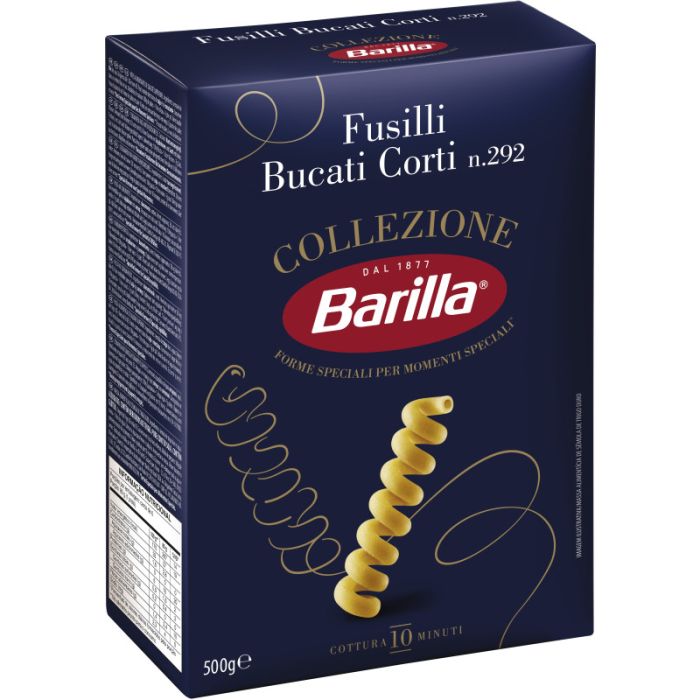 Barilla  Collz Fusilli Bucati Cort 500g-8076809574631