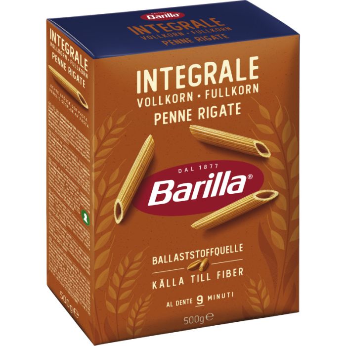 Barilla Vollkorn Penne Rigate 500g-8076809529433