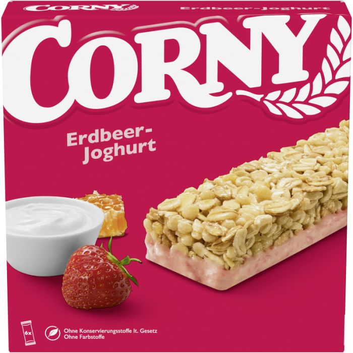 Corny Erdbeer-Joghurt 6 x 25g = 150g-4011800524210