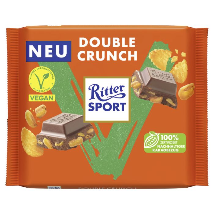 Ritter Sport Double Crunch vegan Tafel - 100g-4000417610515