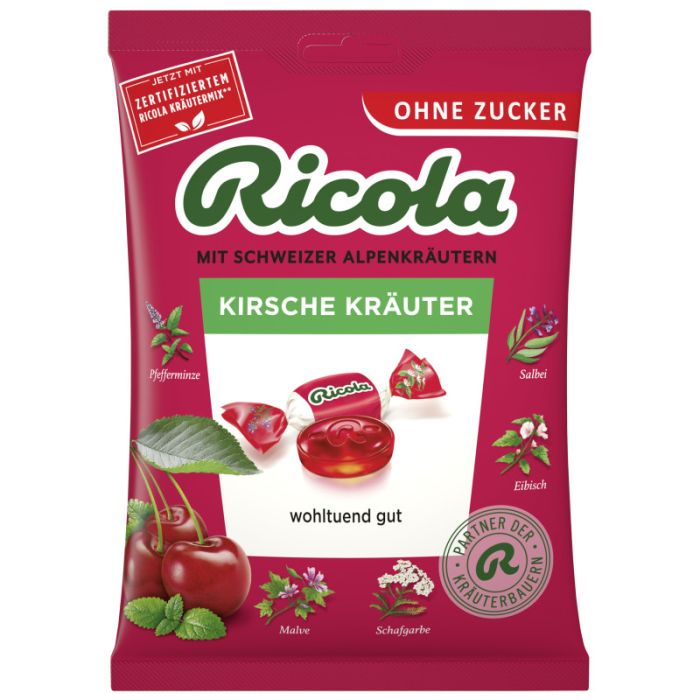 Ricola Kirsche Kräuter o.Z. 75g-7610700025277