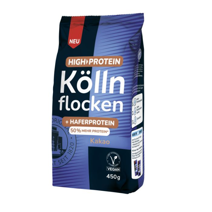 High Protein Köllnflocken Kakao 450g-4000540000245