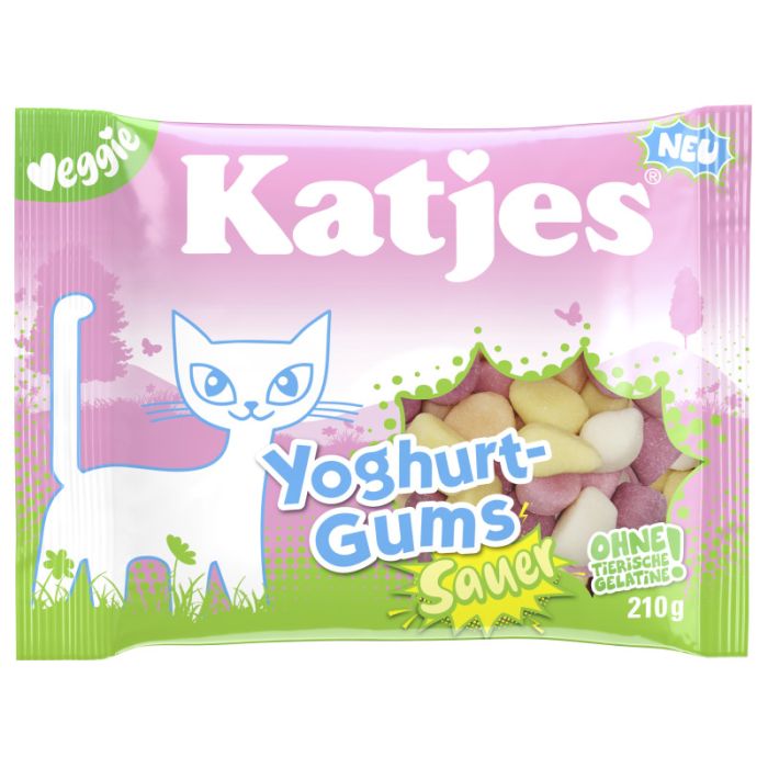 Katjes SAUER Yoghurt Gums 210g-4037400346106