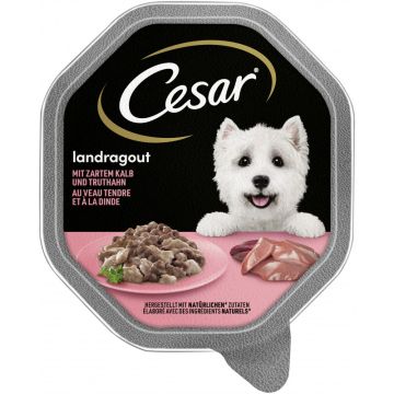 CESAR® Schale Landragout mit Kalb und Truthahn 150g-4008429048289