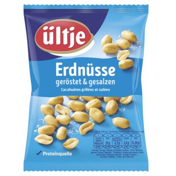 ültje Erdnüsse geröstet & gesalzen 200g Beutel-4004980505506