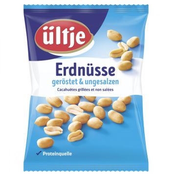 ültje Erdnüsse geröstet & ohne Salz 200g Beutel-4004980507500