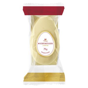 Niederegger Weißes Marzipan Ei 75g-4000161610076