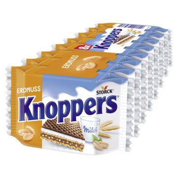 Knoppers Erdnuss – (8x25g)-4014400932362