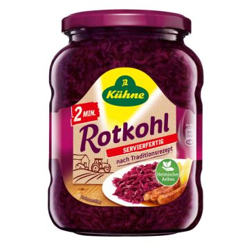 Kühne Rotkohl 2 Minuten, 720ml Glas 700g-40198859