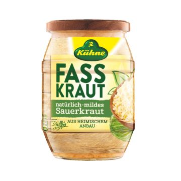 Kühne Fasskraut natürlich-mild 425ml 400g-4012200505342