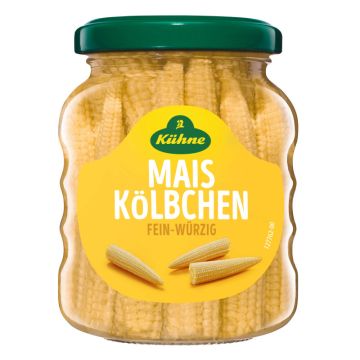 Kühne Maiskölbchen, 212ml Glas 180g-40804385