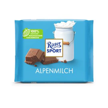 Ritter Sport 100G Alpenmilch Tafel-4000417601810